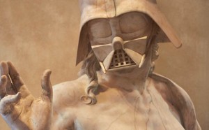 star-wars-Dart-Vader-travis-durden-scultura-classica-fotomontaggio