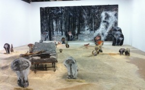 Anselm-Kiefer-veduta-della-mostra-presso-il-Centre-Pompidou-Parigi-2015-photo-Gian-Maria-Tosatti-