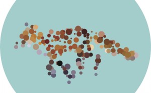 Dotted Fox by Yoni Alter, part of Dot to Dot (PRNewsFoto/Dot London)