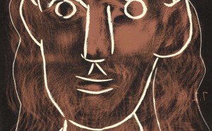pablo picasso Tete-de-Faune stampa linoleografica