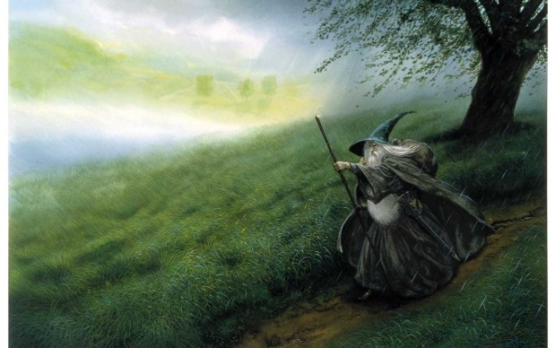 John Howe, Gandalf the Grey, originally published by HarperCollinsPublishers