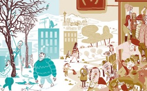 cyril pedrosa panorama campagna crowdfunding illustrazione