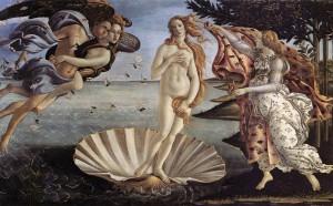 Sandro Botticelli, La nascita di Venere, 1482-85