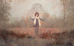 INFANTE FEDERICO, The Greenhouse, 2014, AcrIlico su tela, 121x177 cm