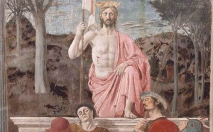 Piero della Francesca - Resurrezione 1460 ca. Museo Civico di Sansepolcro
