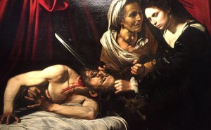 Giuditta decapita Oloferne dipinto Caravaggio ritrovato Tolosa soffitta