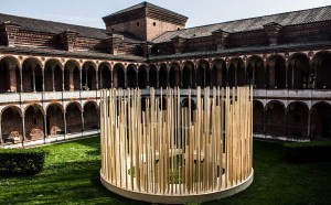 Stefano Boeri, Radura, Cortile della Farmacia dell’Università Statale di Milano