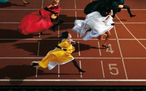 Jean-Paul Goude Cirque_JO_COURSE_BT