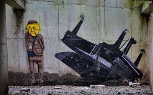 Os-Gemeos-street-art-palais-de-tokyo-parigi-sotterranei-pianoforti-rubati-nazisti