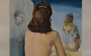 Salvador-Dali,-Ma-femme,-litografia,-58x80