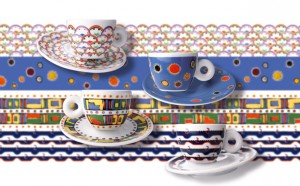 Gillo Dorfles illy art collection tazzine da caffé