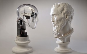 Ale Guzzetti, Affective robots, Daniele da Volterra Michelangelo, 2014 © l'artista