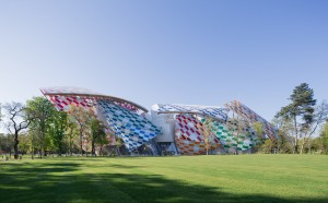 Daniel Buren, Observatory of Light. Via Fondation Louis Vuitton