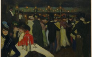 Pablo Picasso Le Moulin de la Galette, autumn 1900 Oil on canvas 88.2 x 115.5 cm Solomon R. Guggenheim Museum, New York, Thannhauser Collection, Gift, Justin K. Thannhauser, 78.2514.34 © Sucesión Pablo Picasso. VEGAP, Bilbao, 2016