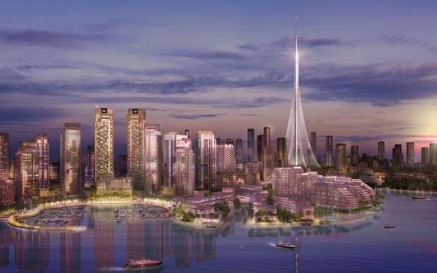 Santiago Calatrava, progetto Observation Tower, Dubai Creek Harbour