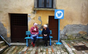 biancoshock internet social network street art molise