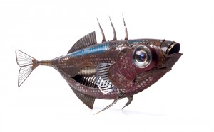 scultura parti metalliche veicoli auto moto edouard martinet