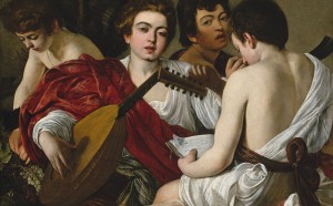 Caravaggio, I musici, 1595