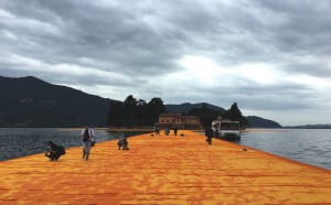 Christo, The Floating Piers, Lago d'Iseo, photo by Caterina Porcellini