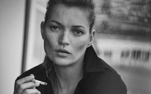 Kate Moss, Paris, 2015 Vogue Italia © Peter Lindbergh (Courtesy of Peter Lindbergh, Paris / Gagosian Gallery)