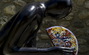 MATERIA PRIMA Sculture in citta Montelupo Fiorentino Lucio Perone