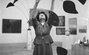 Peggy Guggenheim scultura mobile Alexander Calder_Biennale_1948