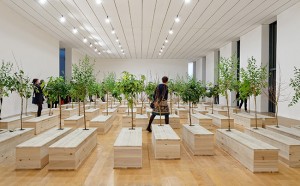 Yoko Ono – Lumière de l’aube – installation view at MAC, Lione 2016 – photo Blaise Adilon