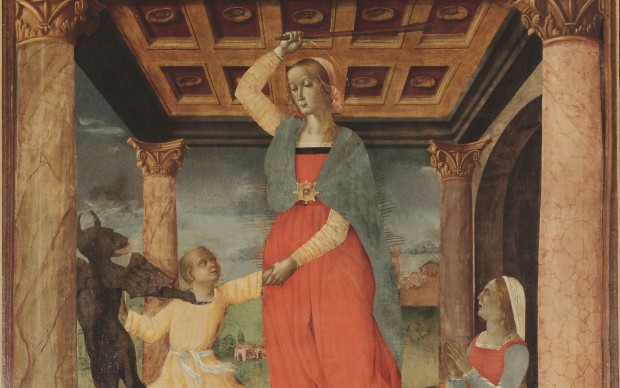 Baldo de Sarofini Madonna del Soccorso 1506 (?) Tempera su tela Recanati, Chiesa del Beato Placido