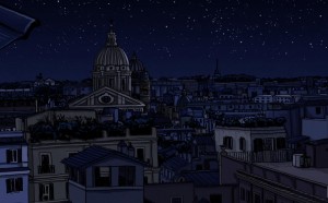 BALCK Roma night progetto cross-mediale cortometraggio animazione album musica elettronica crowdfunding