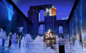 divina bellezza dreaming siena videomapping 3D