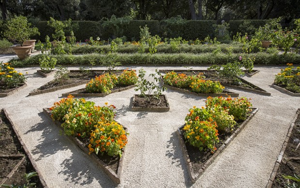 Giardino segreto di Tramontana a Villa Borghese, Roma © Simona Caleo