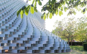 Serpentine Pavilion 2016 designed by Bjarke Ingels Group (BIG). Photo © Iwan Baan