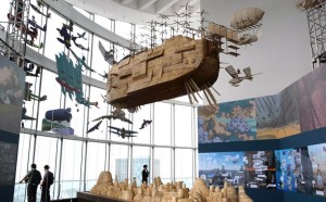 Studio-Ghibli-myazaki mostra Tokyo-City-View-Observation-Deck-Sky-Gallery