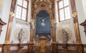 Yan Pei Ming, Crucifixion, 2016, Belvedere, Vienna