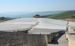 Particolare Grande Cretto di Gibellina, 2016 (Archivio Fondazione Palazzo Albizzini Collezione Burri)