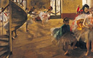 Edgar Degas, La répétition, 1874, Glasgow, Glasgow Art Gallery and Museum