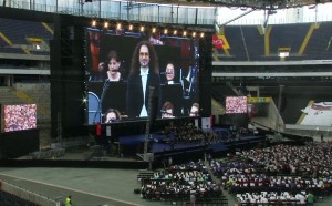 orchestra piu grande della storia Commezbank-Arena-Francoforte guinness