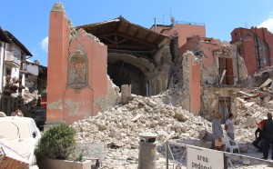 Chiesa di San Giovanni AMATRICE-Foto Carabinieri Tutela Patrimonio Culturale
