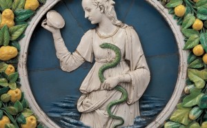 Della-Robbia-terracotta policroma invetriata mostra Museum-of-Fine-Arts-Boston