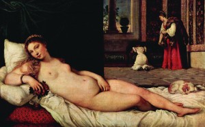 Venere-Urbino Tiziano 1538