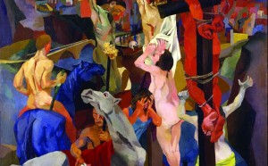 Renato Guttuso Crocifissione 1940-41 Olio su tela Roma, Galleria Nazionale d'Arte Moderna e Contemporanea