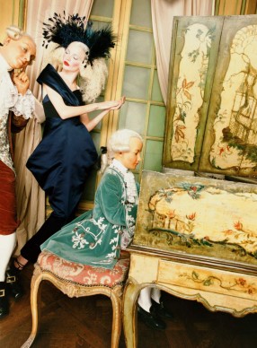 David Lachapelle, Young Mozart in Wax, 1995