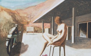 Ettore Tripodi_storie 2_tempera su tavola_cm 26x24, 2016