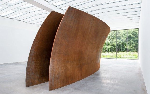 Richard Serra (1938) Open Ended (2007-2008) Museum Voorlinden, Wassenaar [image: Antoine van Kaam]