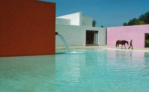 Rene Burri, Cuadra San Cristobal Mexico City, 1967-68 by Luis Barragán © Rene Burri/Magnum Photos