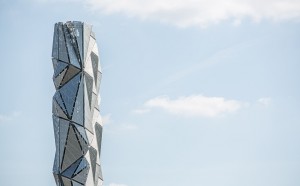 the optik cloak londra torre architettura effetto ottico