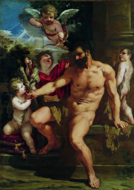 Pietro da Cortona, La punizione di Ercole, 1635. Olio su tela, 300x200, Vienna, Liechtenstein The Princely Collection
