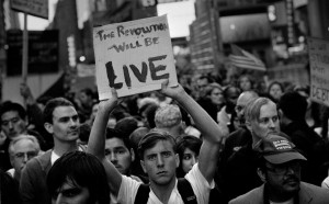 Ashley Gilbertson, 100% Wall Street, 2011. Image courtesy the artist and VII. From the exhibit Dispatches, Southeastern Center for Contemporary Art. (PRNewsFoto/SECCA)