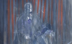 Francis Bacon Study after Velazquez,1950 Oil on canvas 198 x 137 cm Private collection © The Estate of Francis Bacon. All rights reserved. DACS/VEGAP. Bilbao, 2016 Photo: Prudence Cuming Associates Ltd.