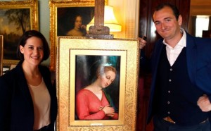 Jacky-Klein-e-Bendor-Grosvenor-scoperta-opera-attribuita-a-Raffaello-foto-Andrew-Staite-BBC-Tern-Television